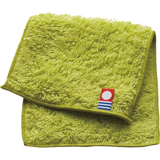 サステナブル今治ハーフハンカチ グリーン 64806画像