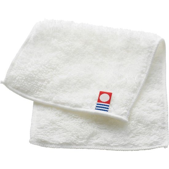 サステナブル今治ハーフハンカチ ホワイト 64809画像