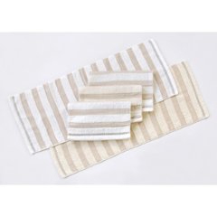 泉州オーガニック�U　フェイスタオル ベージュ画像