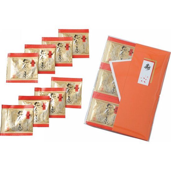 金箔入　梅昆布茶（８袋） S9113-01画像