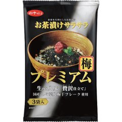 白子のり　お茶漬けサラサラプレミアム梅 585310の画像