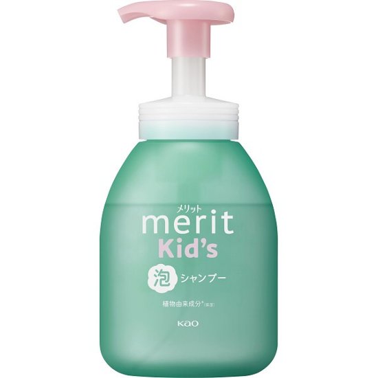 花王　メリットキッズ　泡で出てくるシャンプー　ポンプ（３３０ｍｌ）画像