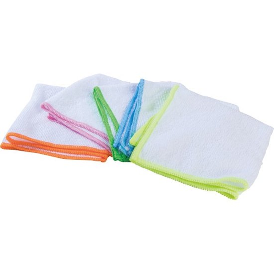 マイクロファイバーふきん１Ｐ ５色アソート SC1803B画像