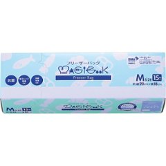 マジクック　ＳＩＡＡ抗菌　フリーザーバッグＭ１５枚入り（ギフトタイプ） SHｰ26Mの画像