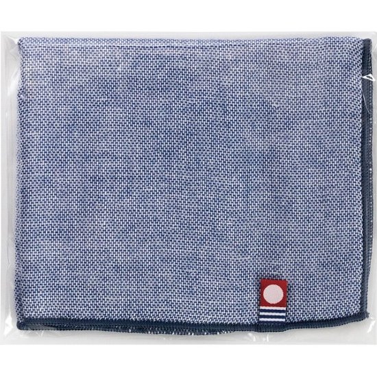 今治ガーゼ＆パイルミニハンカチ ネイビー IGP-40-NV画像
