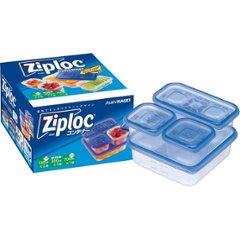 ジップロック　コンテナー４個セット 03267004の画像