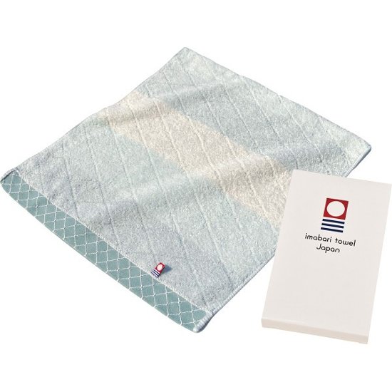 和布小紋（モダン）　フェイスタオル グリーン KWFK-A0 GR画像