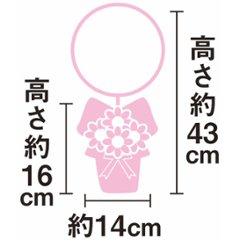 【母の日専用】フラワー×バルーンアレンジ　サンキュー商品のお届け期間：5.6(水)～5.10(日)。5月6日以降のご注文は「遅れてごめんね」対応となります。画像