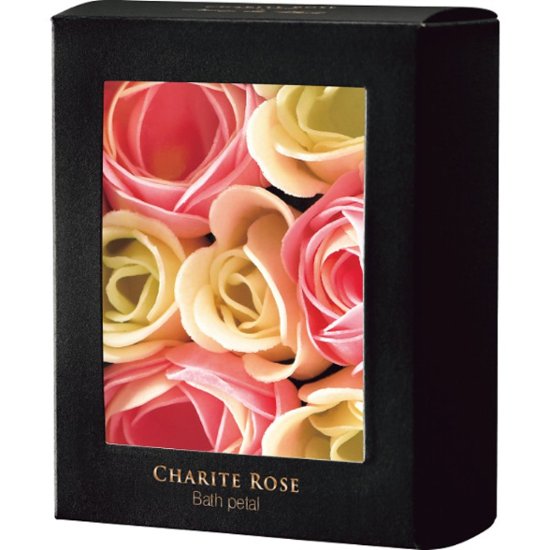 【母の日専用】シャリテローズバスペタルミニ エレガンスローズ商品のお届け期間：5.6(水)～5.10(日)。5月6日以降のご注文は「遅れてごめんね」対応となります。画像