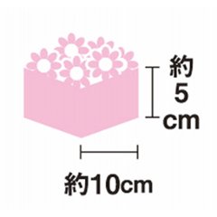 【母の日専用】オルゴール付きボックスフラワーアレンジメント（シンデレラ）商品のお届け期間：5.6(水)～5.10(日)。5月6日以降のご注文は「遅れてごめんね」対応となります。画像