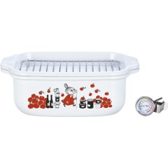 【母の日専用商品】リトルミイ　ちいさなごちそう　角型天ぷら鍋商品のお届け期間：5.6(水)～5.10(日)。5月6日以降のご注文は「遅れてごめんね」対応となります。の画像