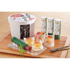 【母の日専用】京都　萬屋琳窕　京のひんやりギフト商品のお届け期間：5.6(水)～5.10(日)。4月27日以降のご注文は「遅れてごめんね」対応となります。画像