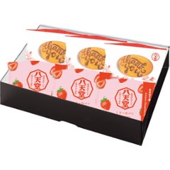 【母の日専用】八天堂　Ｔｈａｎｋ　ｙｏｕくりーむパン・あまおう苺詰合せ（６個）商品のお届け期間：5.6(水)～5.10(日)。5月1日以降のご注文は「遅れてごめんね」対応となります。の画像