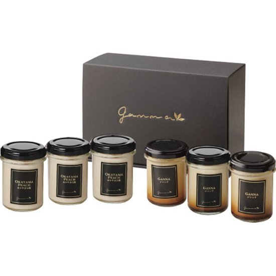 【母の日専用】おかやま白桃と人気ジャンナプリンセット商品のお届け期間：5.6(水)～5.10(日)。4月30日以降のご注文は「遅れてごめんね」対応となります。画像