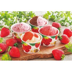 【母の日専用】博多あまおうのこだわりアイス（７個）商品のお届け期間：5.6(水)～5.10(日)。4月27日以降のご注文は「遅れてごめんね」対応となります。画像