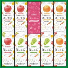 【母の日専用】カゴメ　潤い日和（９本）商品のお届け期間：5.6(水)～5.10(日)。5月6日以降のご注文は「遅れてごめんね」対応となります。の画像