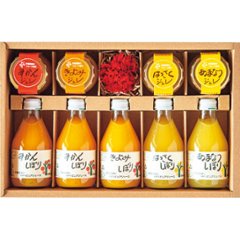 【母の日専用】伊藤農園　果汁１００％ピュアジュース＆寒天ジュレセット商品のお届け期間：5.6(水)～5.10(日)。5月6日以降のご注文は「遅れてごめんね」対応となります。の画像