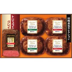 【母の日専用】伊藤ハム　田崎真也セレクションギフト商品のお届け期間：5.6(水)～5.10(日)。4月28日以降のご注文は「遅れてごめんね」対応となります。の画像