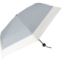 【母の日専用】晴雨兼用ＵＶ加工　折りたたみ傘（５５ｃｍ）遮熱タイプ グレー・オフホワイト２商品のお届け期間：5.6(水)～5.10(日)。の画像