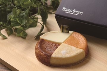 【北海道直送】 ボーノボーノ 4種のアソートチーズケーキ 【全国送料込】(沖縄・離島除く)画像