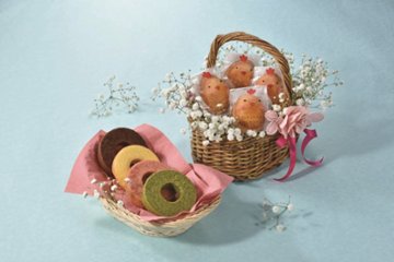 【北海道直送】 円甘味 バウムとトリさんセット 【全国送料込】(沖縄・離島除く)画像