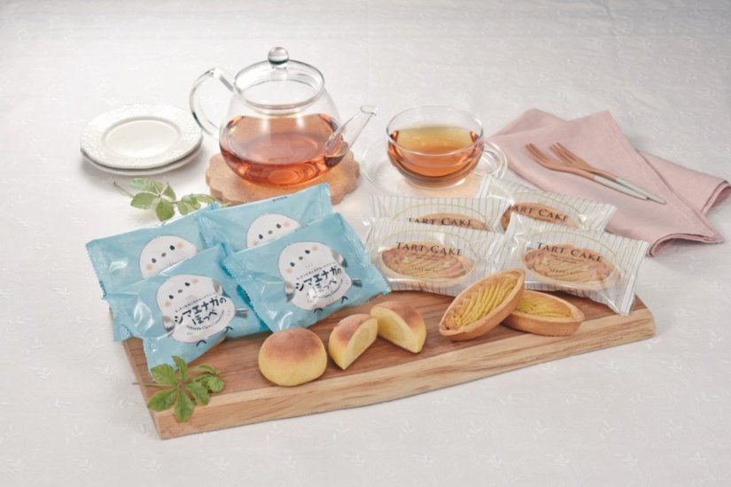 【北海道直送】 十勝トテッポ工房 シマエナガのほっぺととうきびタルトセット 【全国送料込】(沖縄・離島除く)画像