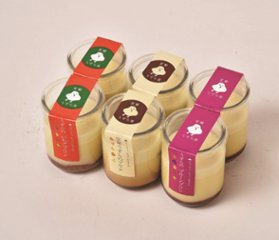 【北海道直送】 室蘭うずら園 うずらのプリン３種６個セット PPS 【全国送料込】(沖縄・離島除く)の画像