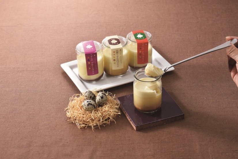 【北海道直送】 室蘭うずら園 うずらのプリン３種６個セット PPS 【全国送料込】(沖縄・離島除く)画像