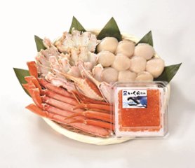 【北海道直送】 カネサン佐藤水産 海産３種セット 【全国送料込】(沖縄・離島除く)の画像