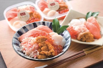 【北海道直送】 札幌バルナバフーズ 海鮮どんぶりの具(3食) 【全国送料込】(沖縄・離島除く)画像