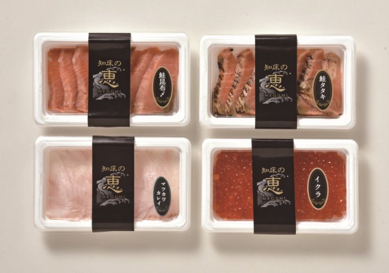 【北海道直送】 ユートピア知床 知床丼セットMG 【全国送料込】(沖縄・離島除く)画像