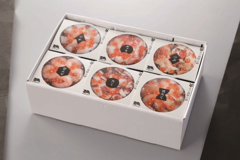 【北海道直送】 くまだ 北の海鮮小鉢(6食セット) 【全国送料込】(沖縄・離島除く)画像