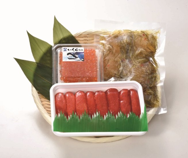 【北海道直送】 カネサン佐藤水産 魚卵松前漬セット 【全国送料込】(沖縄・離島除く)画像