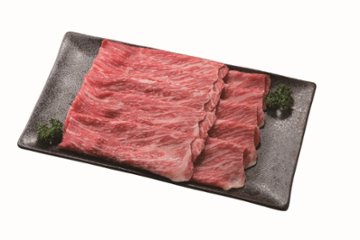 【北海道直送】 たにぐち精肉店 ふらの和牛 ももすき焼用 380ｇ 【全国送料込】(沖縄・離島除く)の画像