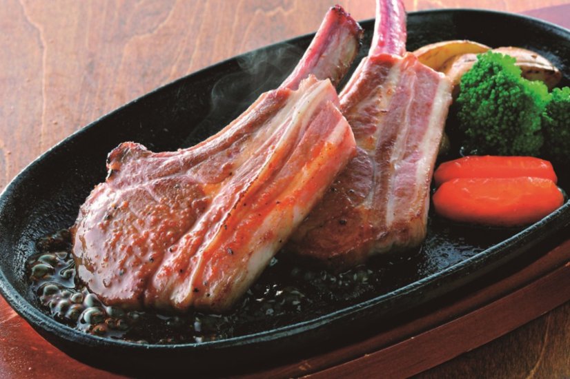 【北海道直送】 肉の山本 ラムフレンチラック（カット５本入） 【全国送料込】(沖縄・離島除く)画像