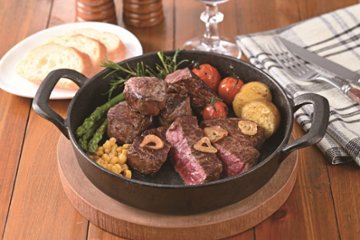 【北海道直送】 ノベルズ食品 十勝ハーブ牛 ヒレステーキセット　500g 【全国送料込】(沖縄・離島除く)画像