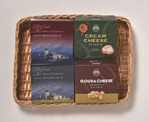 【北海道直送】 トワ・ヴェール ４種のくろまつないチーズギフトセット 【全国送料込】(沖縄・離島除く)の画像
