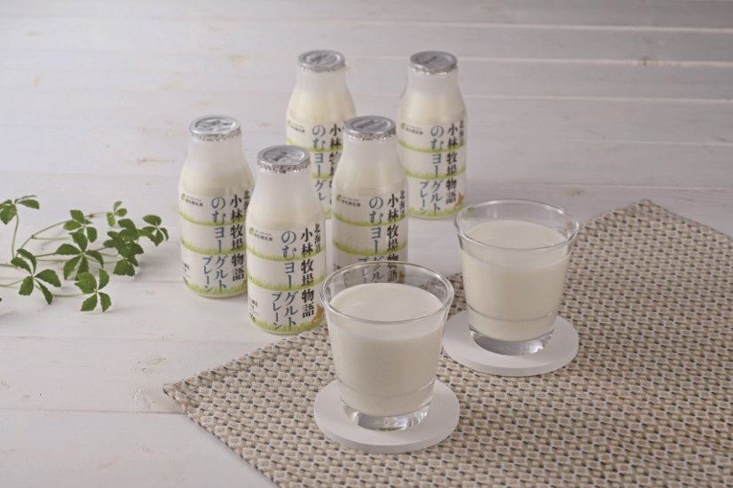 【北海道直送】 新札幌乳業 北海道小林牧場物語のむヨーグルト１２本セット 【全国送料込】(沖縄・離島除く)画像