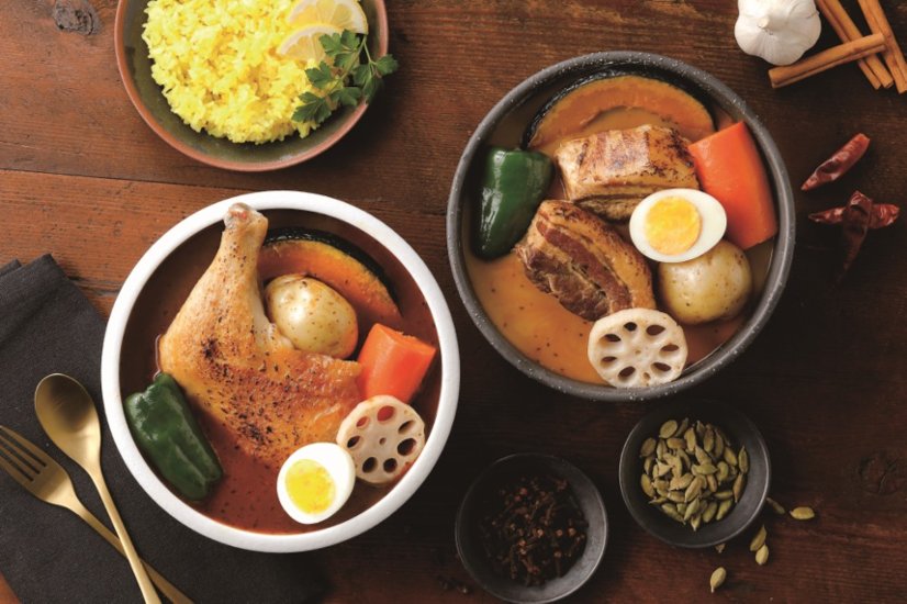 【北海道直送】 ベル食品×なないろキッチン スープカレーの素 2種4個セット 【全国送料込】(沖縄・離島除く)画像