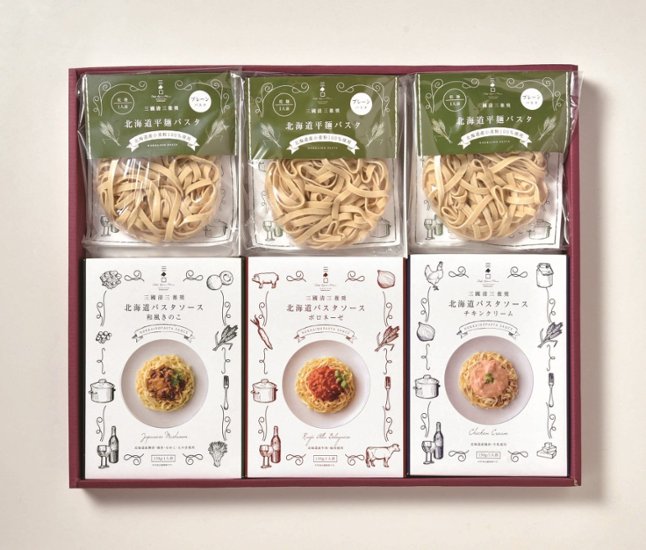 【北海道直送】  三國推奨　北海道パスタギフト MPG-A画像