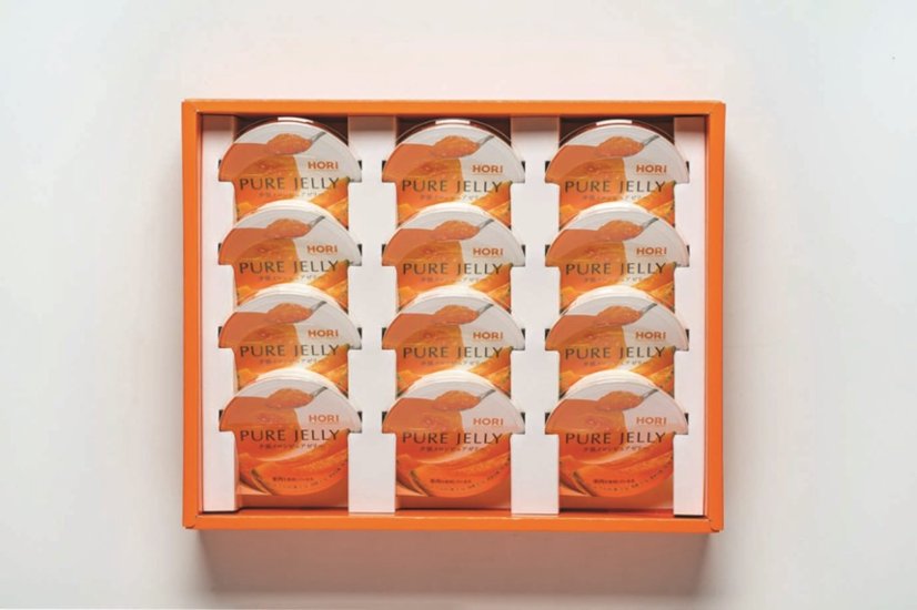 【北海道直送】 ホリ 夕張メロンピュアゼリー12個入り HYPJ12画像