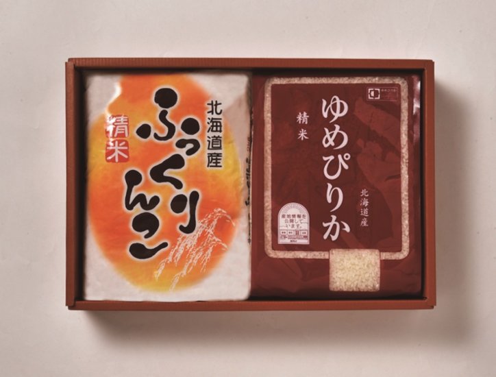 【北海道直送】 味彩 北海道米ギフト（各２ｋｇ） OH-A画像