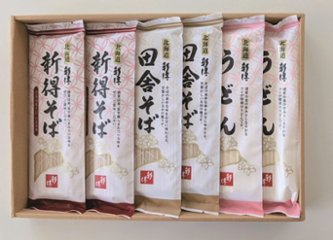 【北海道直送】 新得そば 乾麺詰合せ Y-30Nの画像