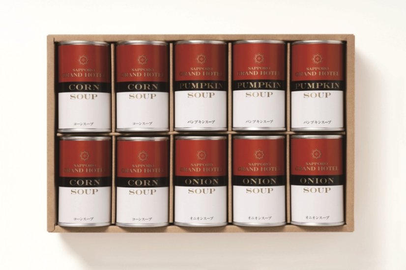 【北海道直送】 札幌グランドホテル スープ缶詰詰合せ SCA-50画像