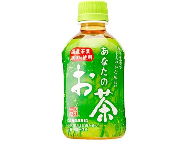サンガリア あなたのお茶Ｐ２８０ｍｌ   ×24 【全国送料無料】(一部地域別途)画像