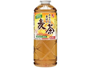 サンガリア あなたの香ばし麦茶Ｐ６００ｍｌ  ×24 【全国送料無料】(一部地域別途)の画像