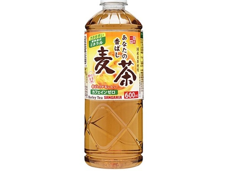 サンガリア あなたの香ばし麦茶Ｐ６００ｍｌ  ×24 【全国送料無料】(一部地域別途)画像