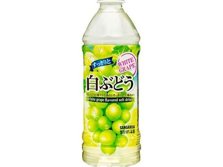 サンガリア すっきりと白ぶどうＰ５００ｍｌ   ×24 【全国送料無料】(一部地域別途)画像