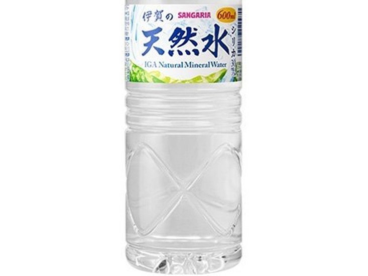 サンガリア 伊賀の天然水Ｐ６００ｍｌ   ×24 【全国送料無料】(一部地域別途)画像