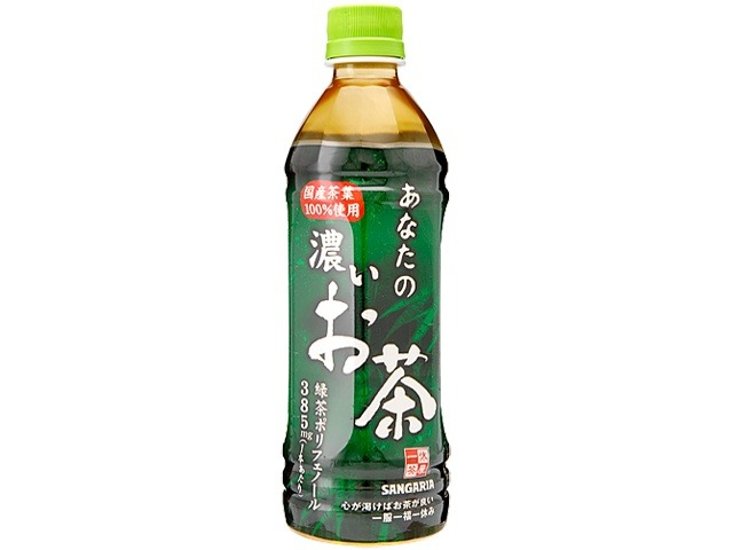 サンガリア あなたの濃いお茶 Ｐ５００ｍｌ  ×24 【全国送料無料】(一部地域別途)画像